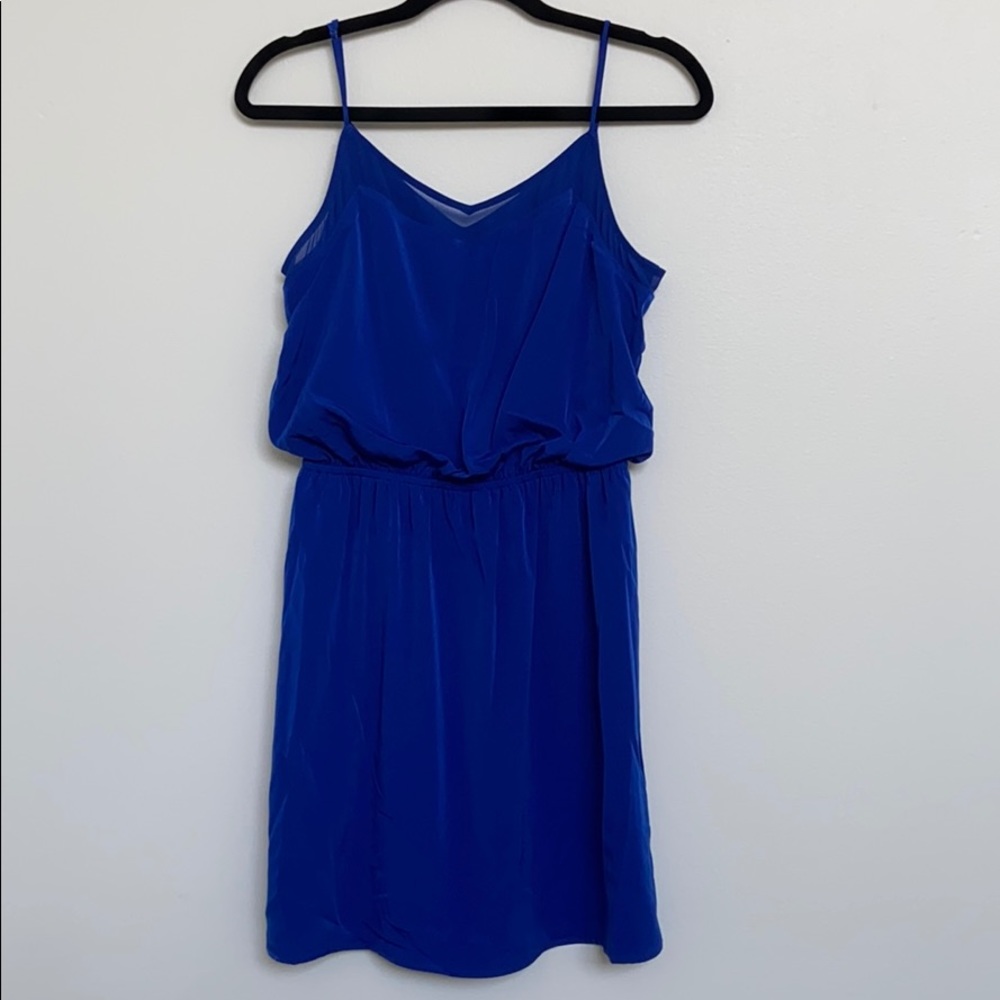 Express royal blue dress
